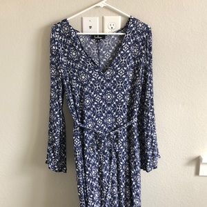 Long sleeve maxi dress